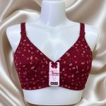 Women's Comfort Jercy Printed Non-Padded Everyday Bra (Pack of 4)